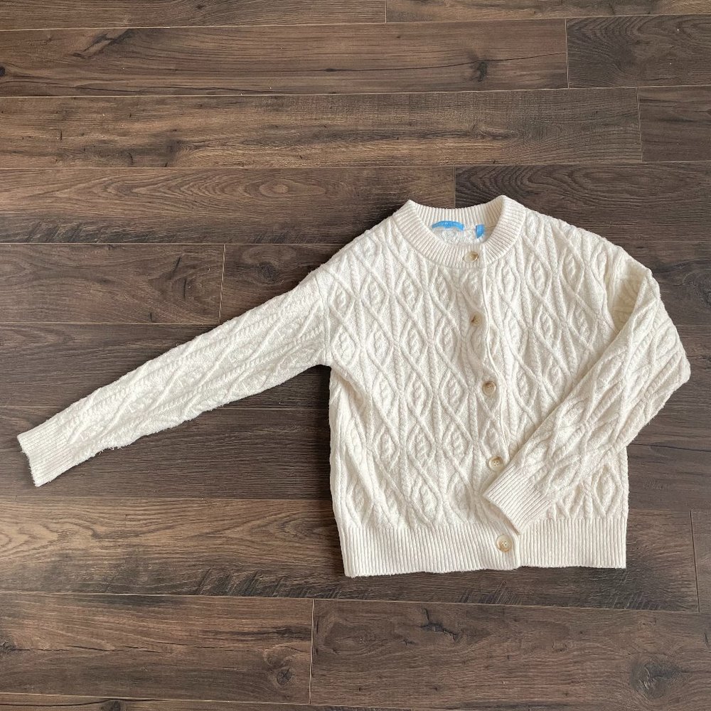 Draper James Cable Knit Cardigan